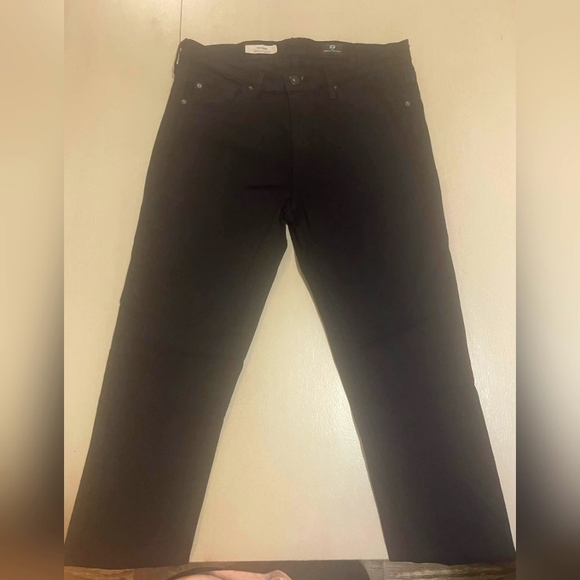 AG the prima mid rise cigarette skinny black jeans size 28 - Picture 2 of 9